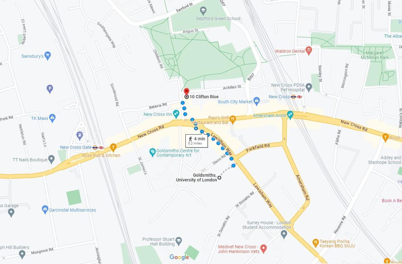 Super Studio With Two Bedrooms - Five Minutes From The Station! London Kültér fotó